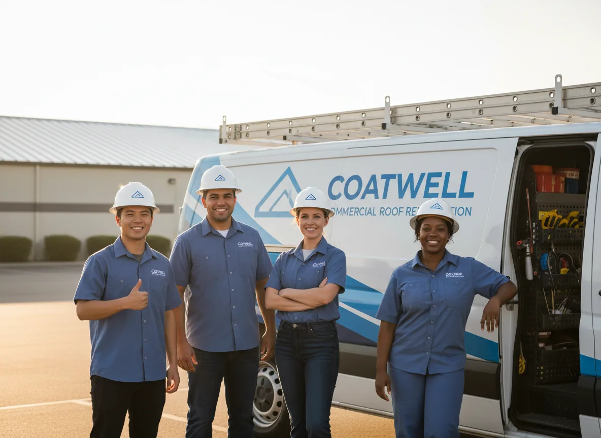 Commercial roof coating company in Tunnel Hill, GA